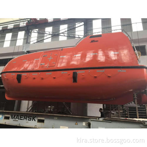 5 m enclosed lifeboat with diesel engine